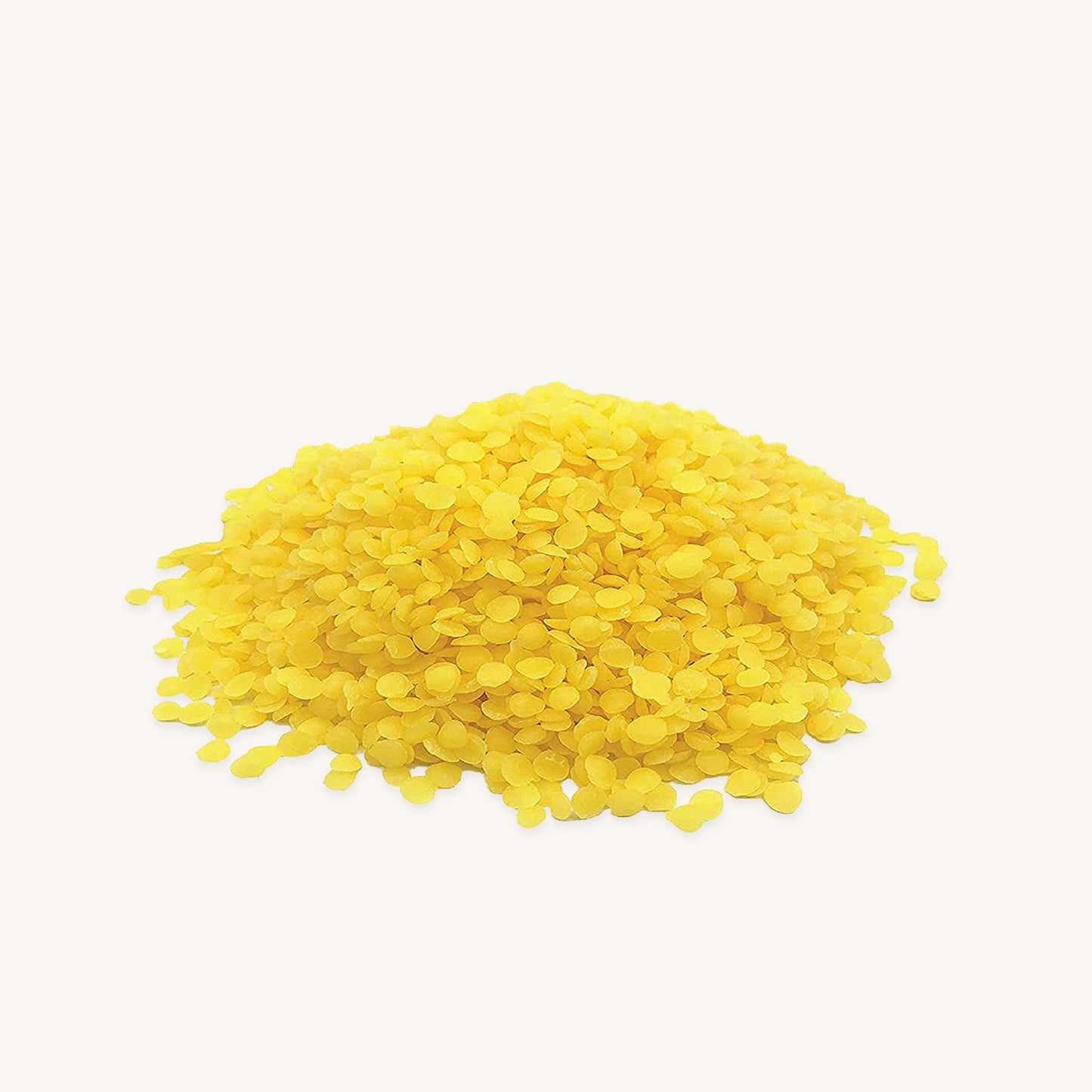 Yellow beeswax pellets, 1 pound bag