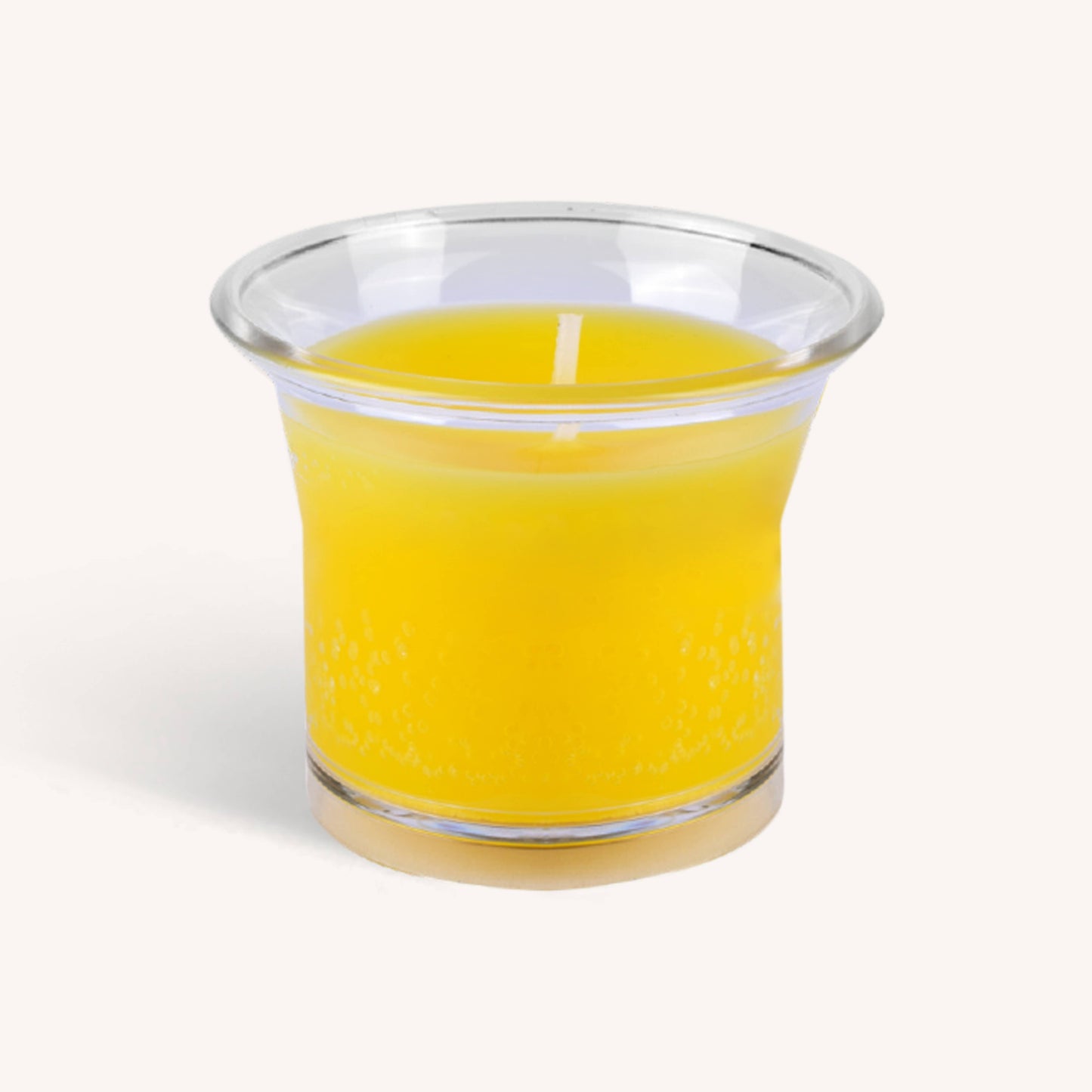 Citronella scented votive candle in plastic cups, 12 hour burn, pack of 4