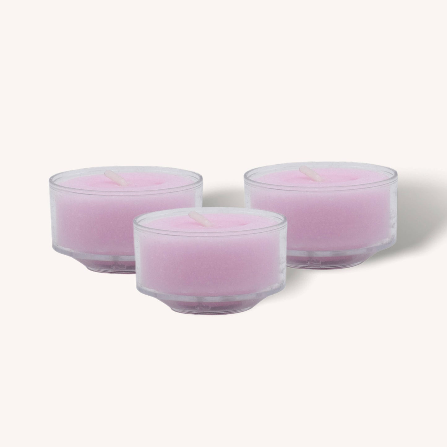 Magnolia scented tealight candles, 6 hour burn, pack of 15
