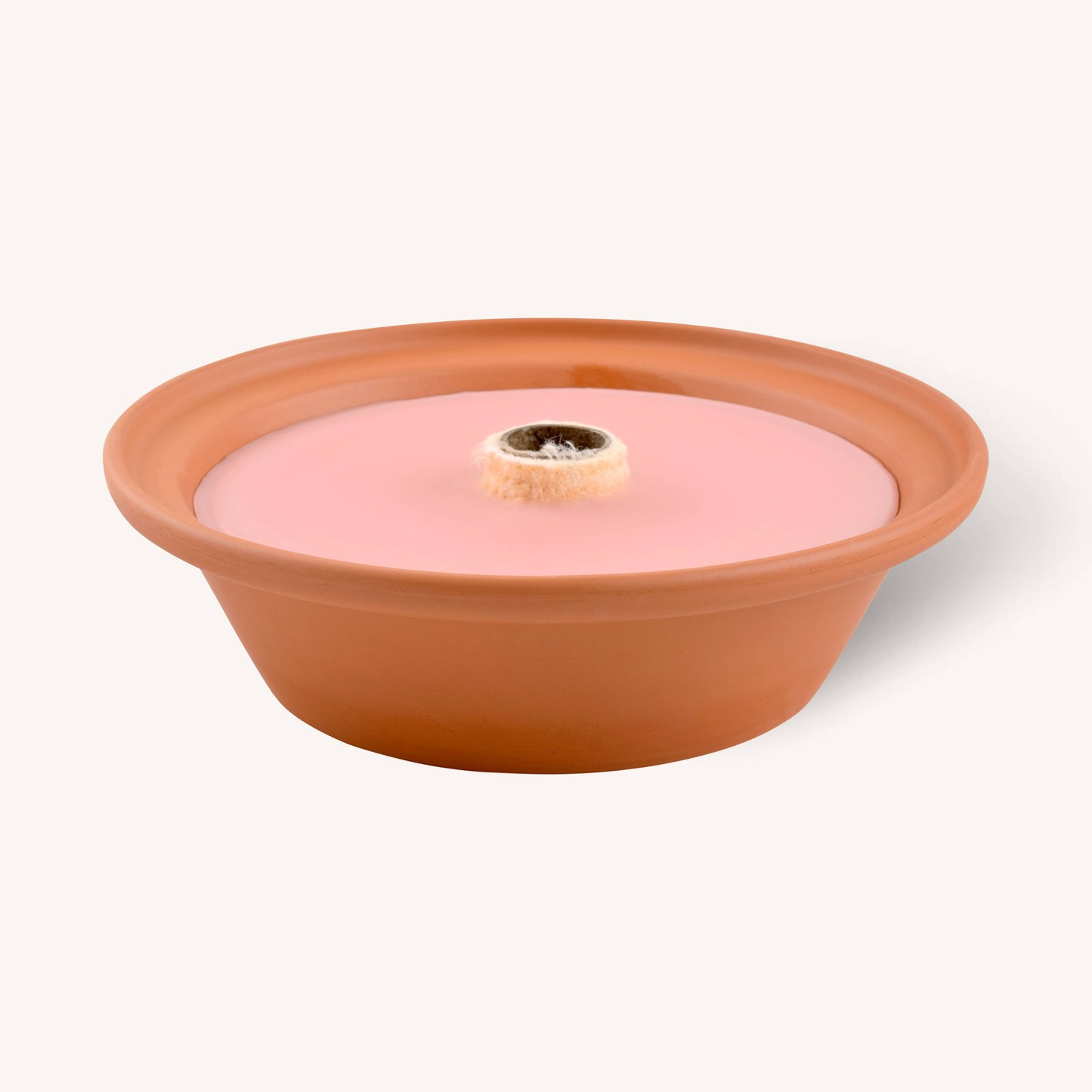 Fire Ball Candle in Terra Cotta- Peach - 5 Hours