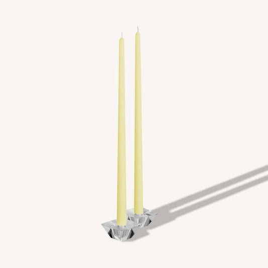 Ivory Giant Taper Candles - 16 Inch - 8 Pack