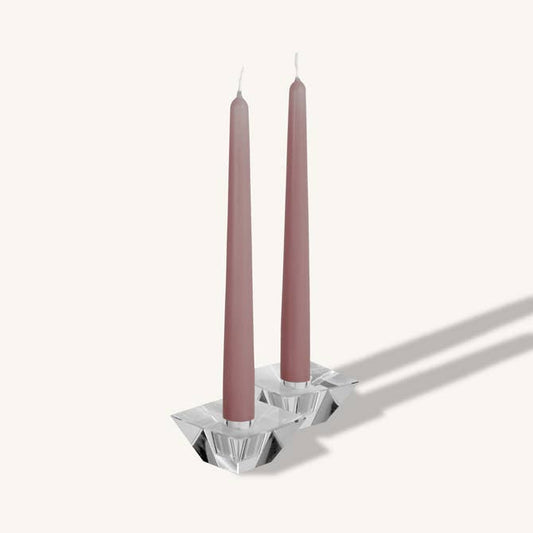 Lavender Taper Candles - 10 Inch - 4 Pack