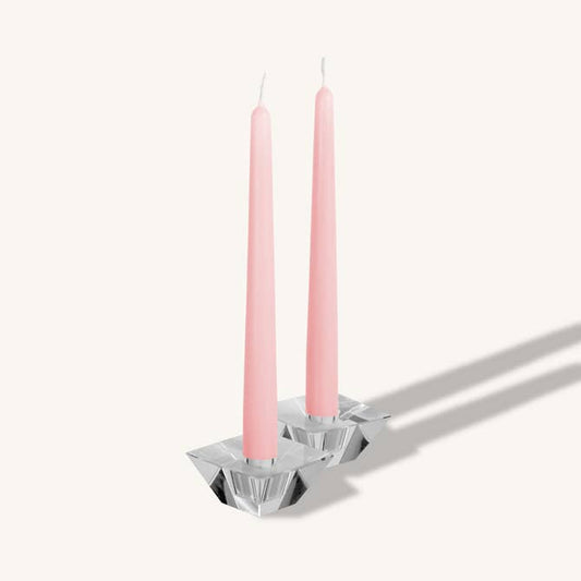 Light Pink Taper Candles - 12 Inch - 4 Pack