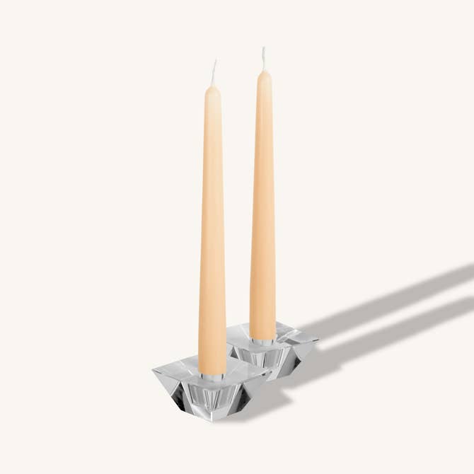 Cream Taper Candles - 10 Inch - 4 Pack