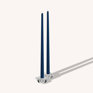 Midnight Blue Giant Taper Candles - 20 Inch - 8 Pack