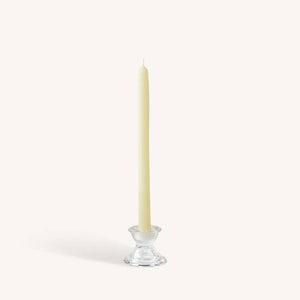 White Beeswax Candles - 12 inch - 2 Pack