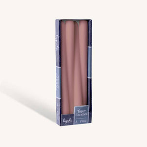 Lavender Taper Candles - 10 Inch - 4 Pack