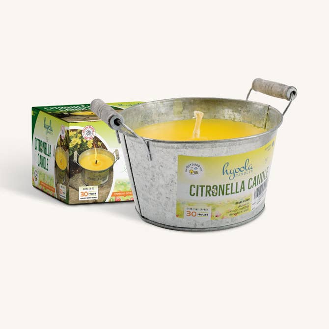 Citronella Candle in Bucket - 30 Hour