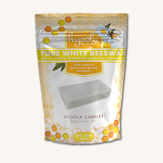 White beeswax block, 1 pound