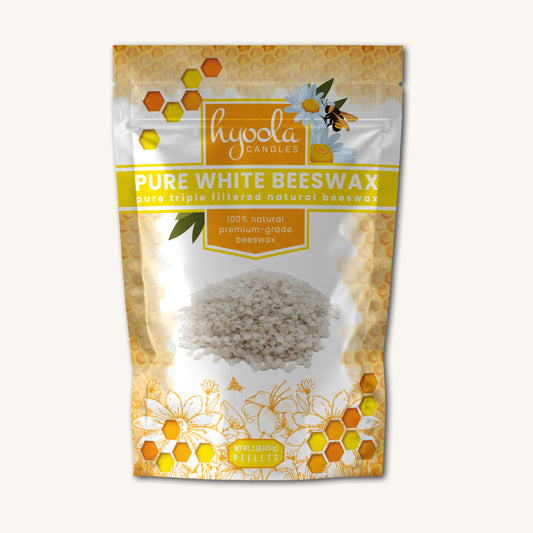 White Beeswax Pellets - 1 Pound