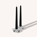 Load image into Gallery viewer, Black Taper Candles - 10 Inch - 4 Pack
