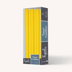 Load image into Gallery viewer, Yellow Taper Candles - 10 Inch - 12 Pack
