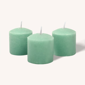 Scented Votive Candles - Fresh Cotton - 12 Hours - 9 Pack