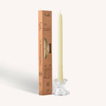 Load image into Gallery viewer, White Beeswax Candles - 12 inch - 4 Pack
