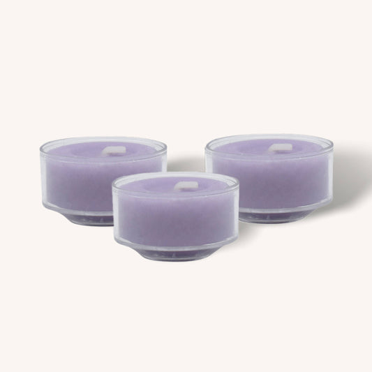 Scented Tealight Candles - Vanilla Lavender- 6 Hours - 15 Pk