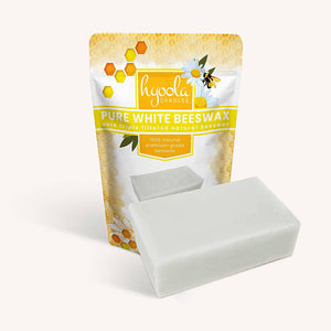 White Beeswax Block - 1 Pound