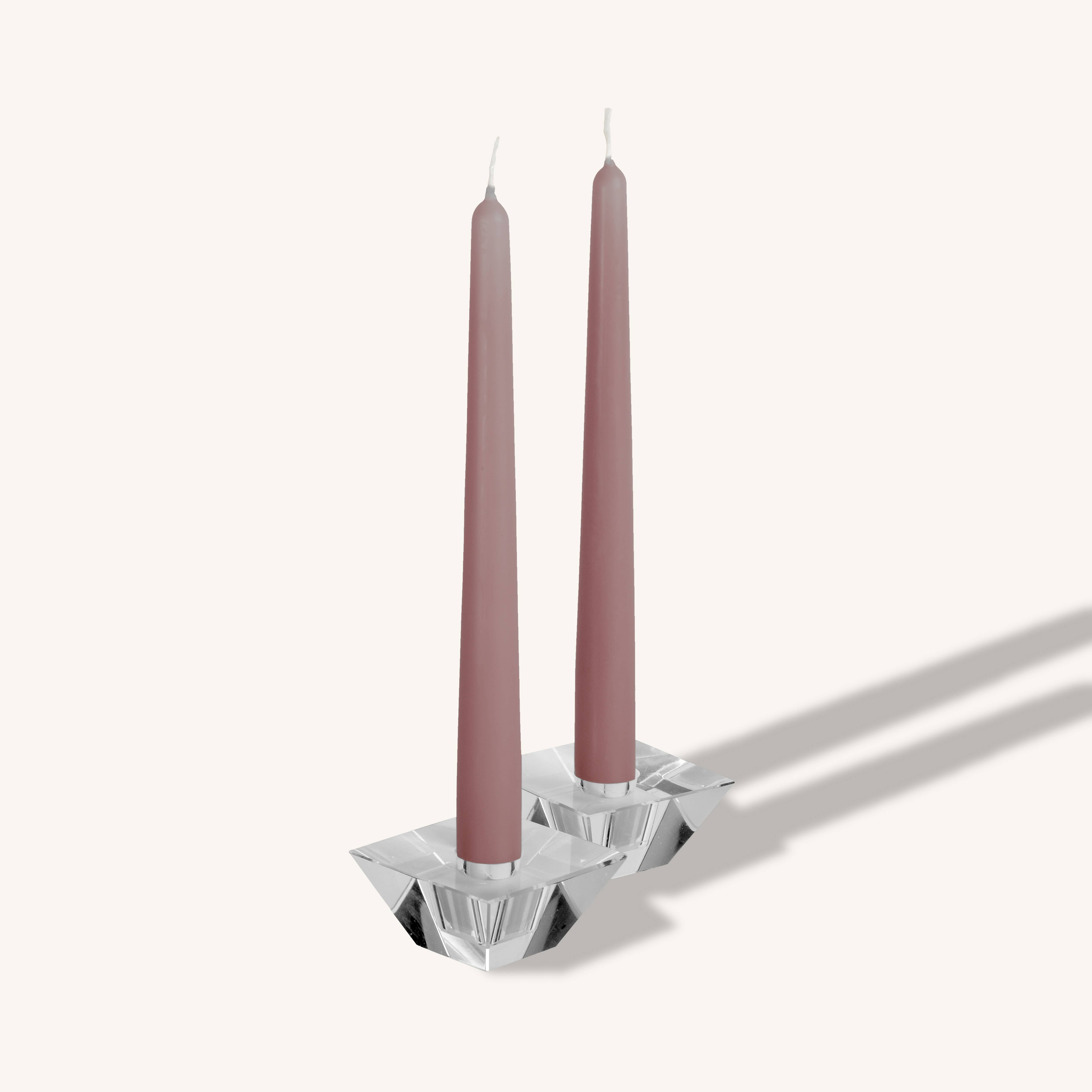 Lavender Taper Candles - 14 Inch - 12 Pack