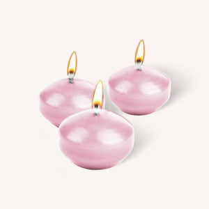 Floating Candles - Light Pink - Medium - 20 Pack