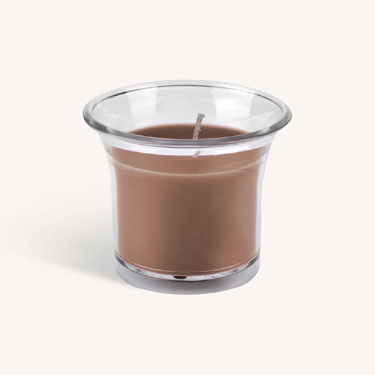 Scented Candles In Plastic Cups -Roasted Almonds- 12Hr - 4Pk