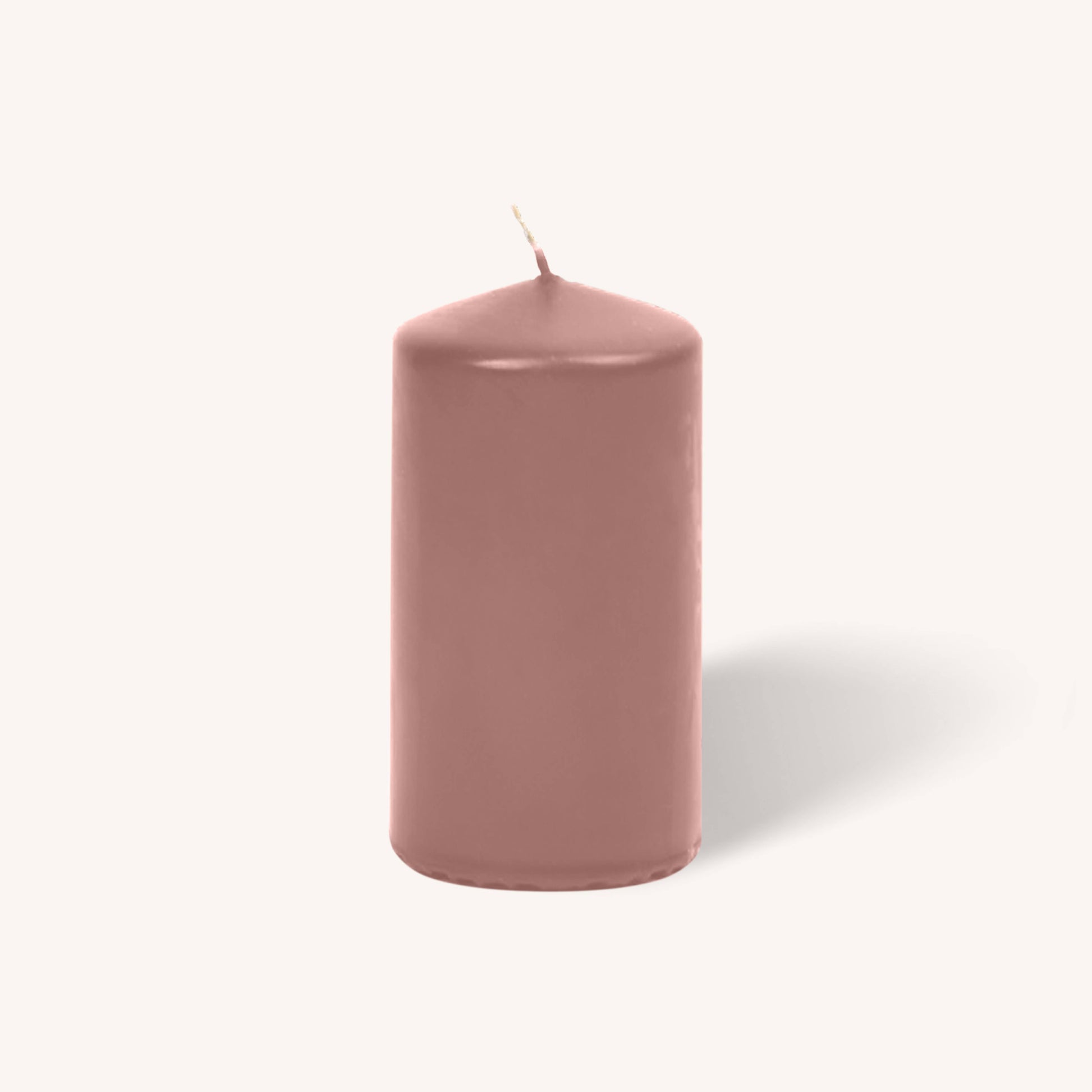 Lavender purple pillar candle, 3 inch by 6 inch, pack of 6