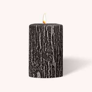 Timberline Pillar Candles - Stone - 2.5" x 3" - 6 Pack