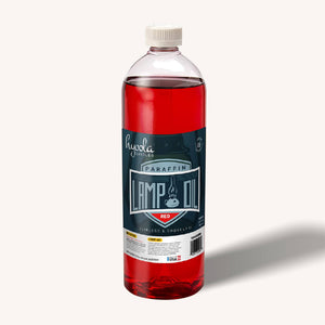 Paraffin Lamp Oil - Red - 16 Ounces
