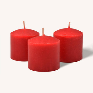 Scented Votive Candles - Apple Cinnamon - 12 Hours - 9 Pack