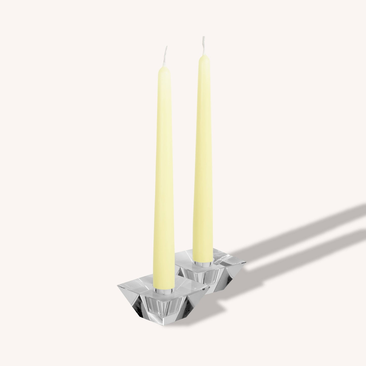 Ivory Taper Candles - 14 Inch - 12 Pack
