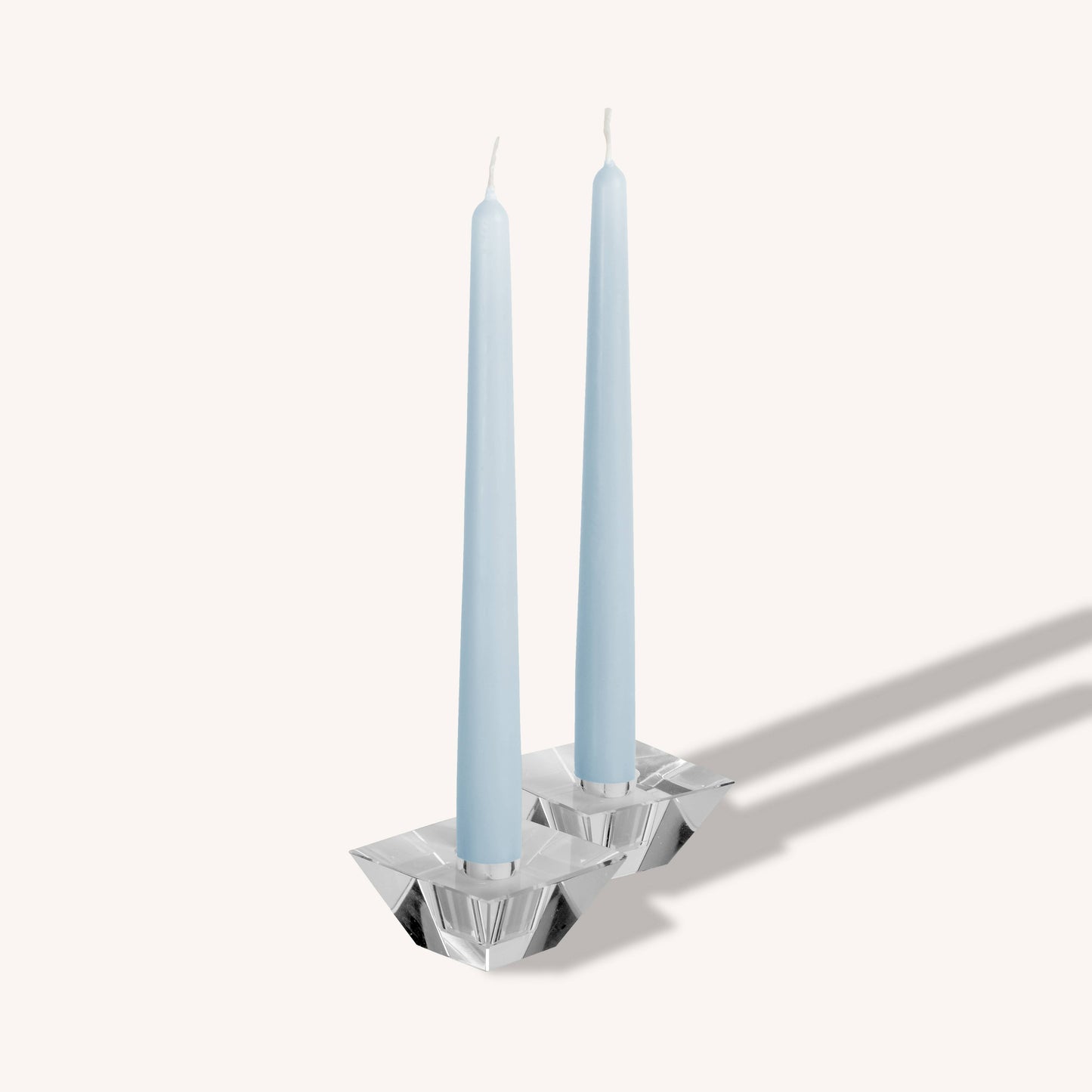 Ice Blue Taper Candles - 12 Inch - 12 Pack