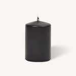Load image into Gallery viewer, Black Pillar Candles - 2&quot; x 3&quot; - 4 Pack
