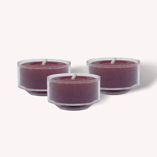 Scented Tealight Candles - Baked Apple - 6 Hours - 15 Pk