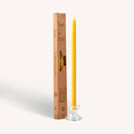 Load image into Gallery viewer, Yellow Beeswax Candles  - 16 inch - 4 Pack
