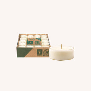 Pure Nature Wax Tealights - 4 Hour - 60 Pack