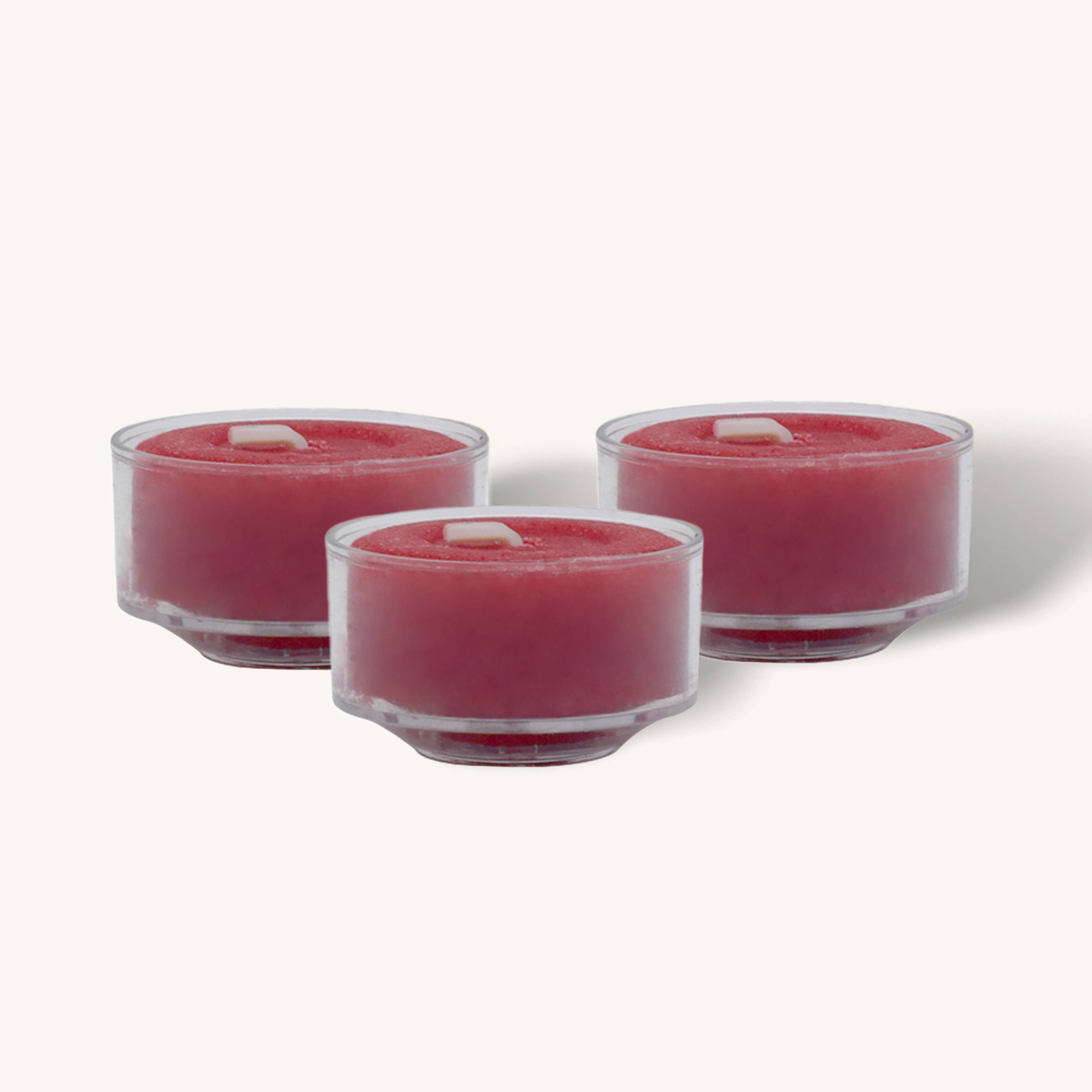 Scented Tealight Candles - Apple Cinnamon - 6 Hours - 15 Pk