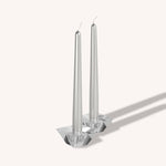 Load image into Gallery viewer, Metallic Titan Taper Candles - 12 Inch - 12 Pack
