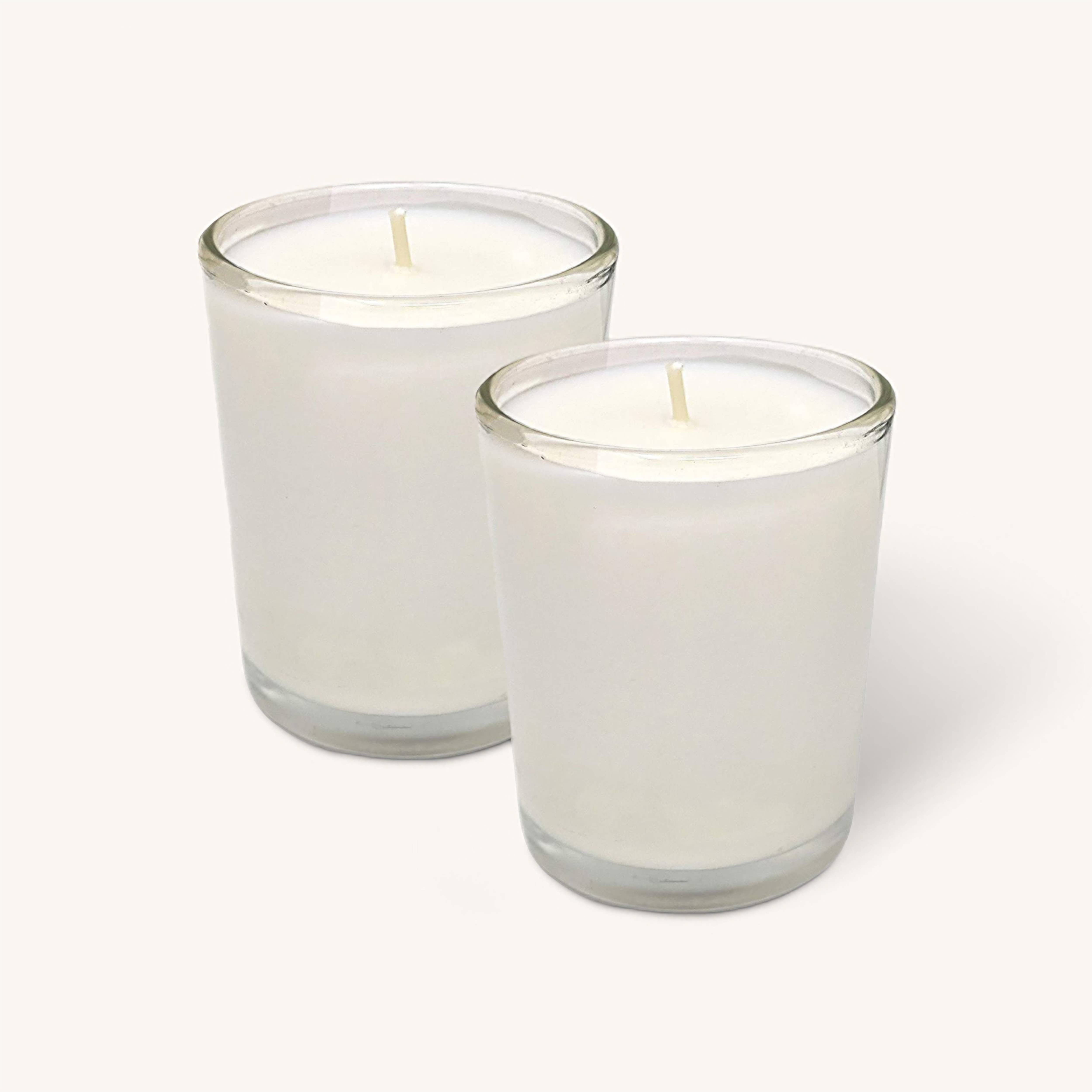 Votive Candles in Glass Cup - 24 Hours - 12 Pack